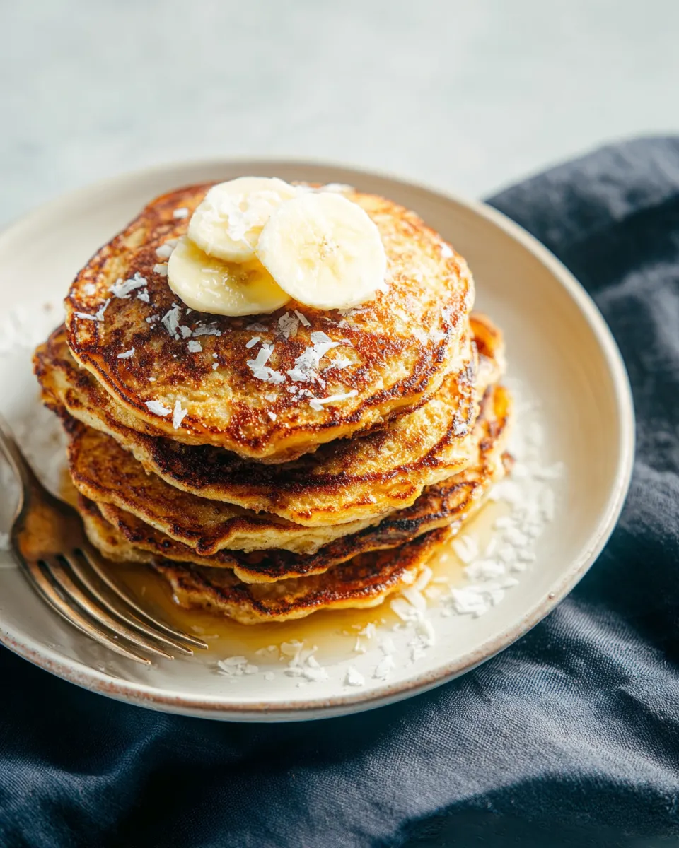 3-Ingredient Banana Pancakes