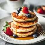 3-Ingredient Cottage Cheese Pancakes