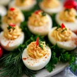 Christmas Deviled Eggs