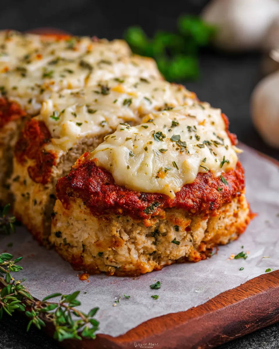 Parmesan Chicken Meatloaf