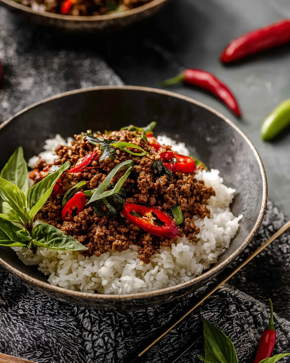 Thai Basil Beef