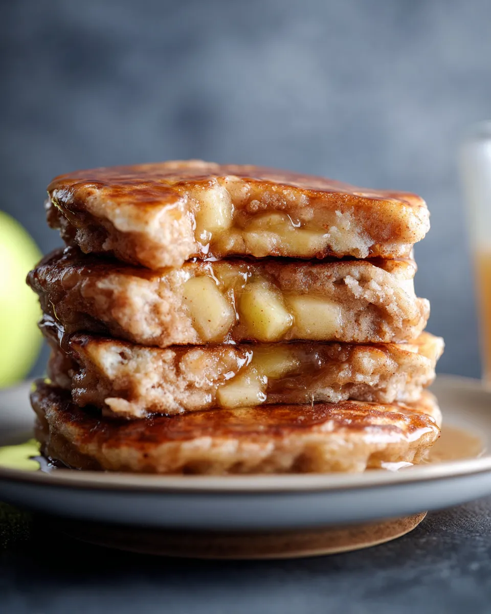apple fritter pancakes