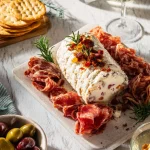 ANTIPASTO CHEESE LOG
