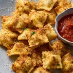 Air fryer ravioli chips