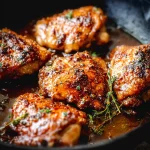 Apple Cider Glazed Chicken Thighs
