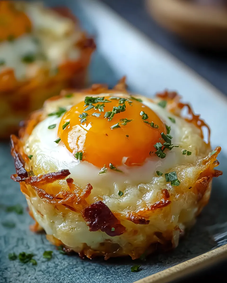 BAKED EGGS NAPOLEON