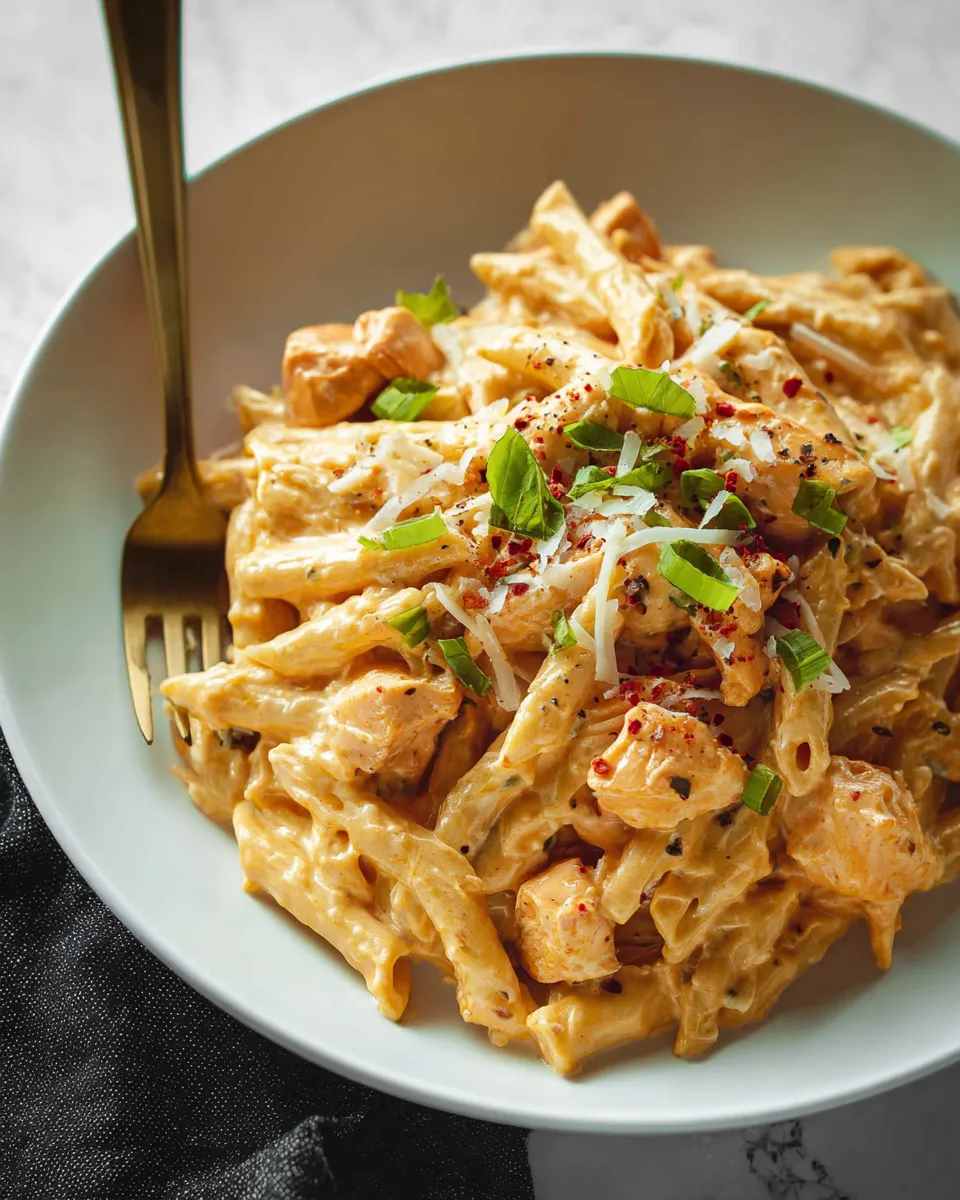 BUFFALO CHICKEN PASTA