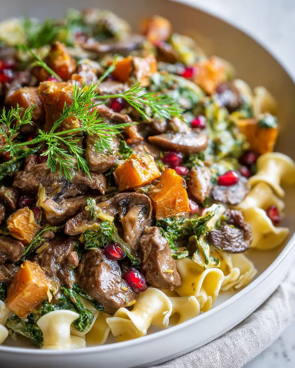Beef Stroganoff