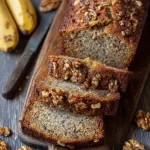 Browned Butter Banana Nut Bread