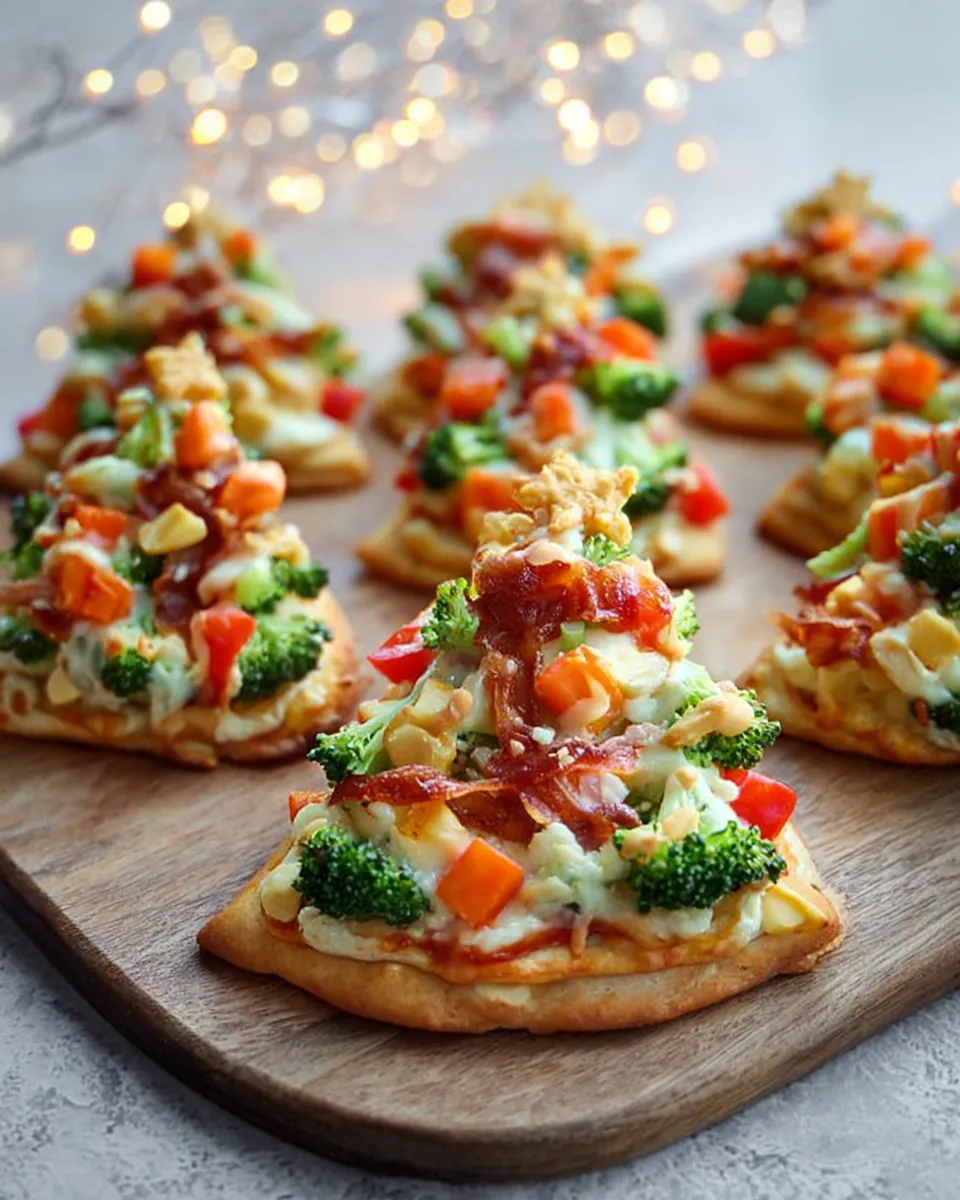 Christmas Tree Pizza