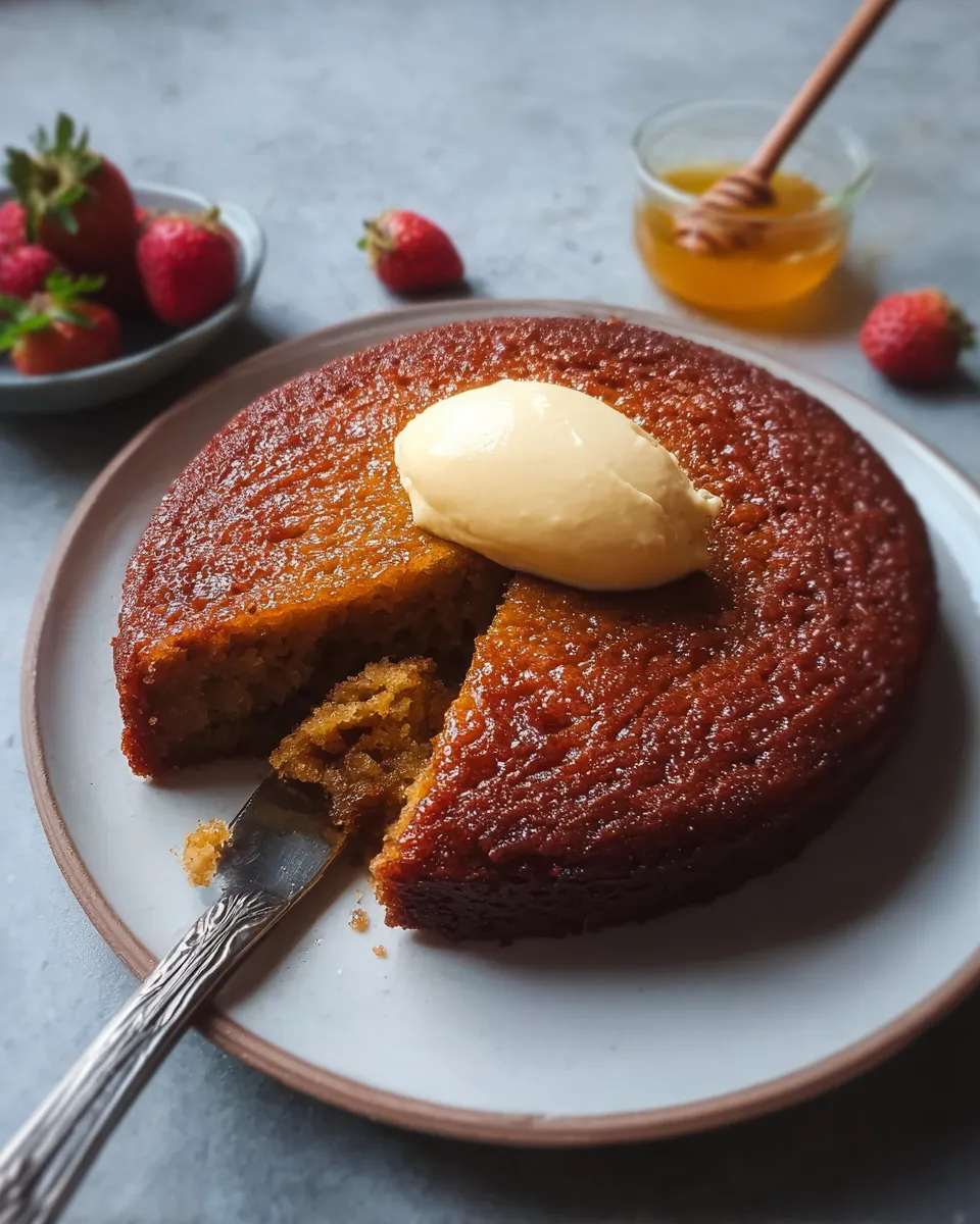 Easy Greek Honey Cake Recipe