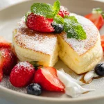 Fluffy Japanese Soufflé Pancakes