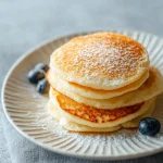 Fluffy Rice Flour Pancakes (Gluten-Free)
