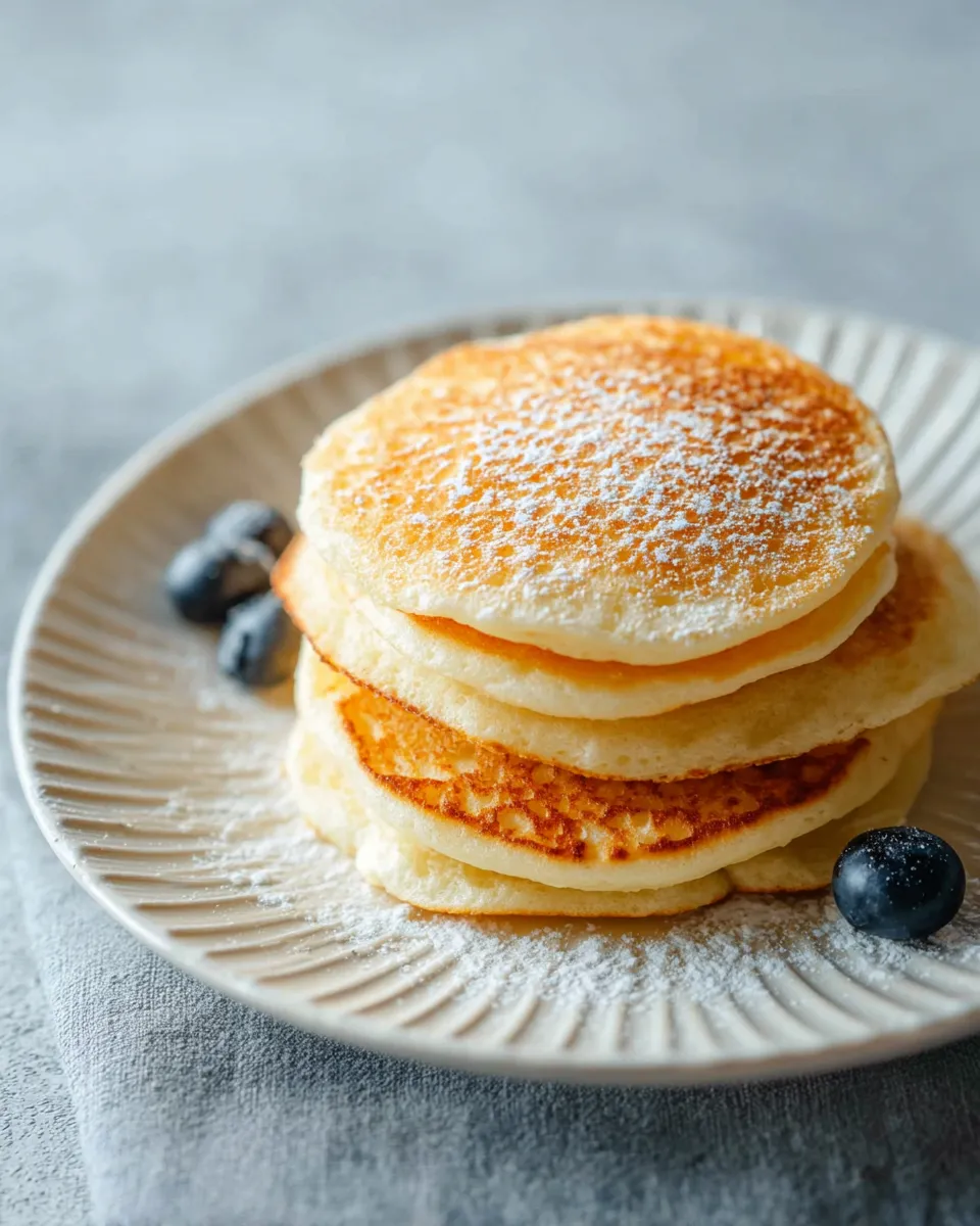 Fluffy Rice Flour Pancakes (Gluten-Free)