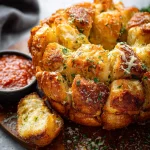 Garlic Parmesan Pull-Apart Bread