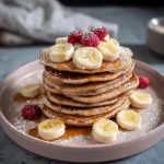 Gluten Free Buckwheat Banana Pancakes