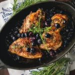 HERBY CHICKEN WITH BLUEBERRY, ROSEMARY AND THYME