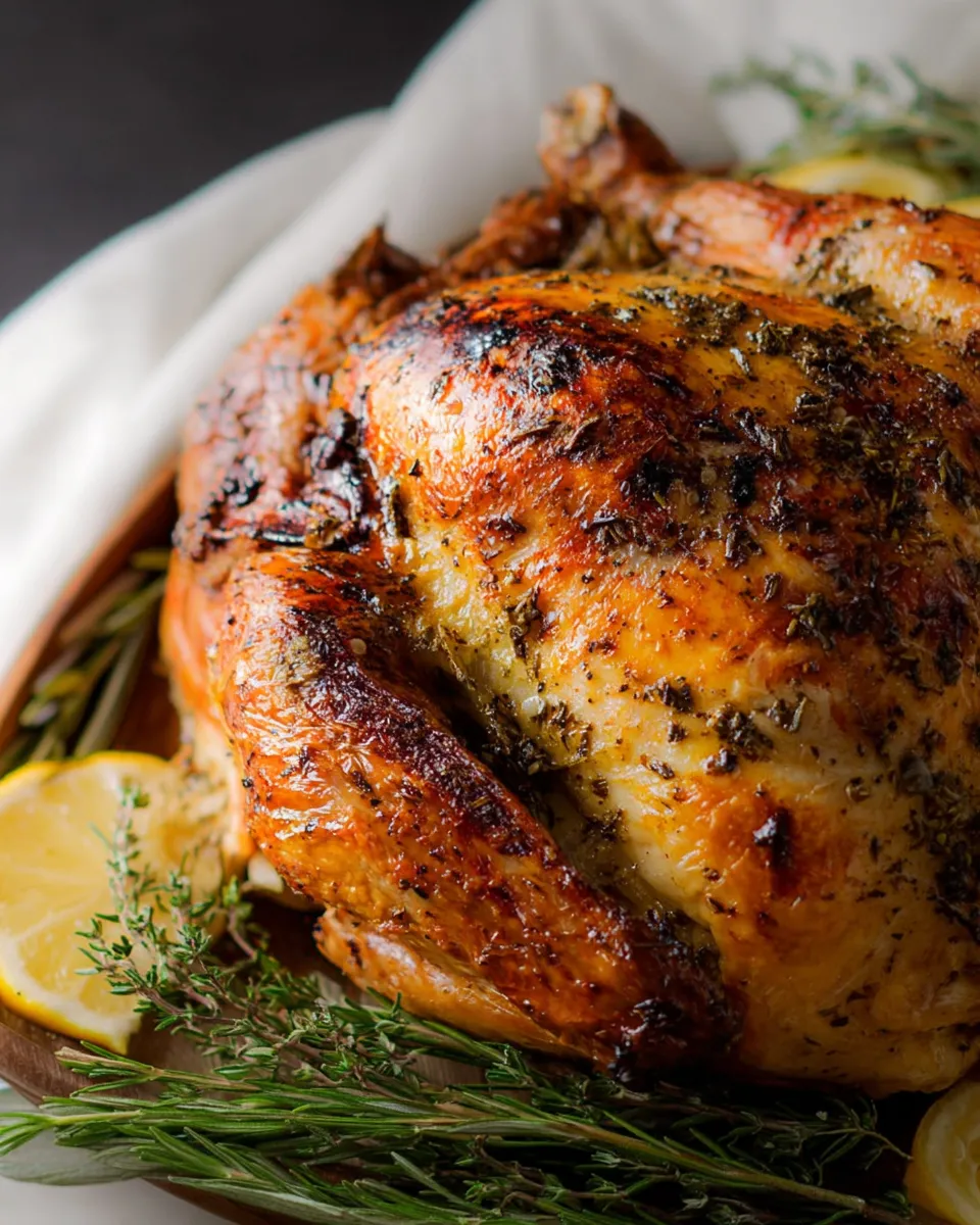 Herb Butter Roasted Turkey