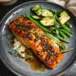 MISO MAPLE GLAZED SALMON