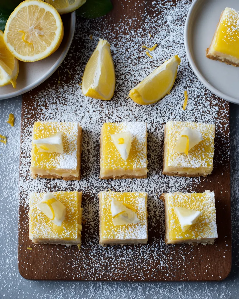 Meyer Lemon Bars