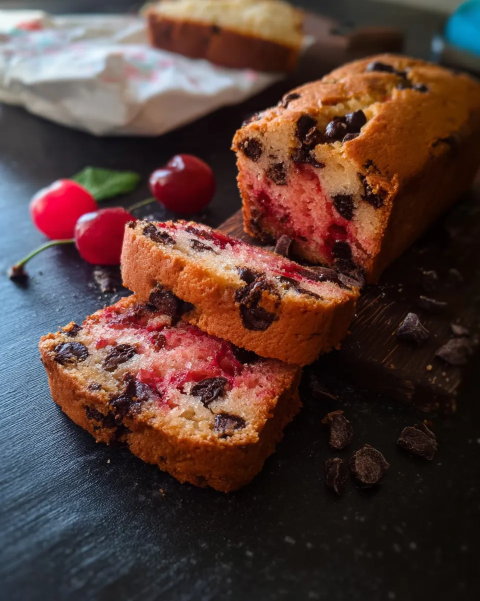 Mini Cherry Chocolate Chip Bread