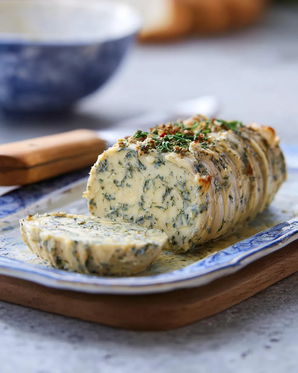 Roasted Garlic And Herb Compound Butter