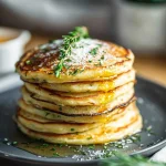 SAVORY PANCAKES WITH PARMESAN AND HERBS
