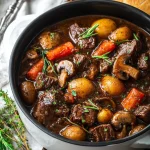 Savory And Rich: Ultimate Beef Stew With Mushrooms