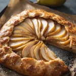 Simple Pear Galette With Vanilla