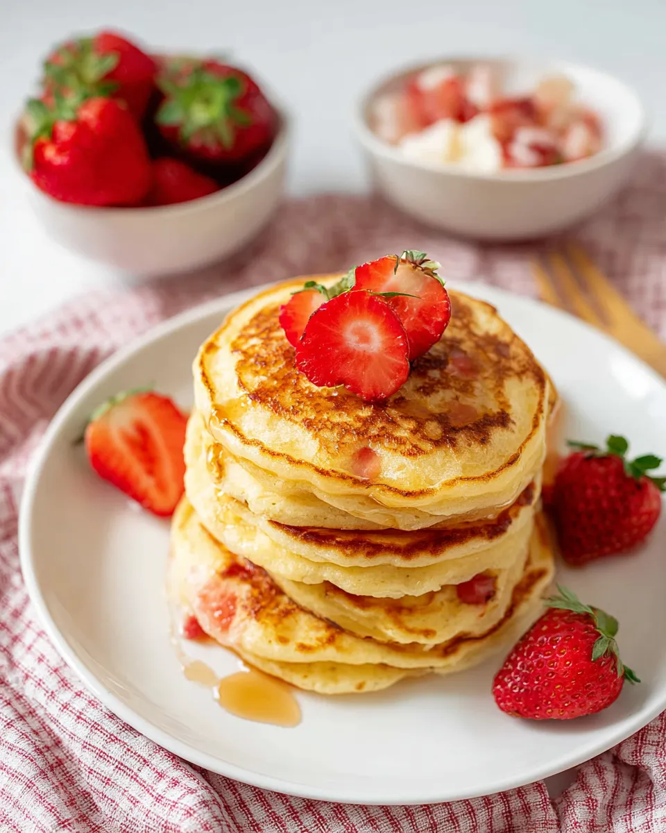 Strawberry Pancakes