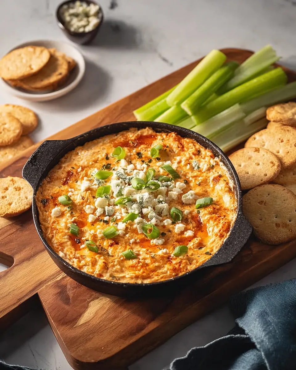 BUFFALO CHICKEN DIP RECIPE