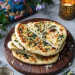 CHEESE AND HERB STUFFED FLATBREAD