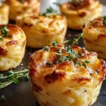 Cheesy Mashed Potato Puffs