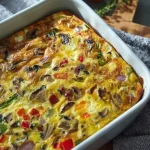 Cottage Cheese & Veggie Egg Bake