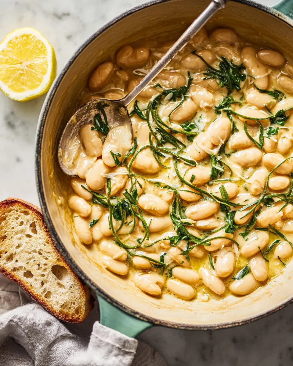 Creamy Miso Butter Beans Recipe