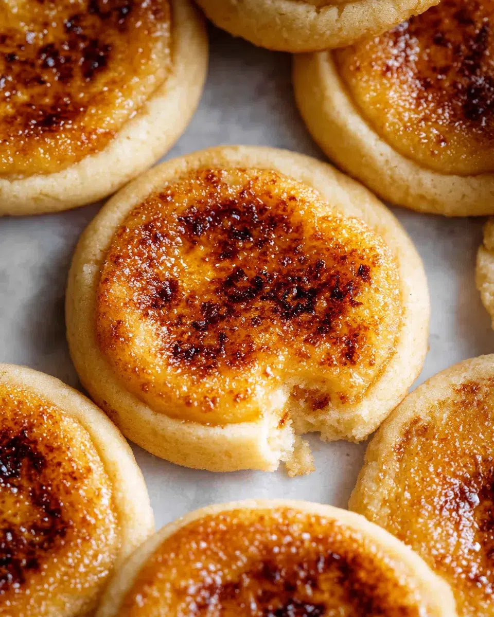 Creme Brûlée Cookies