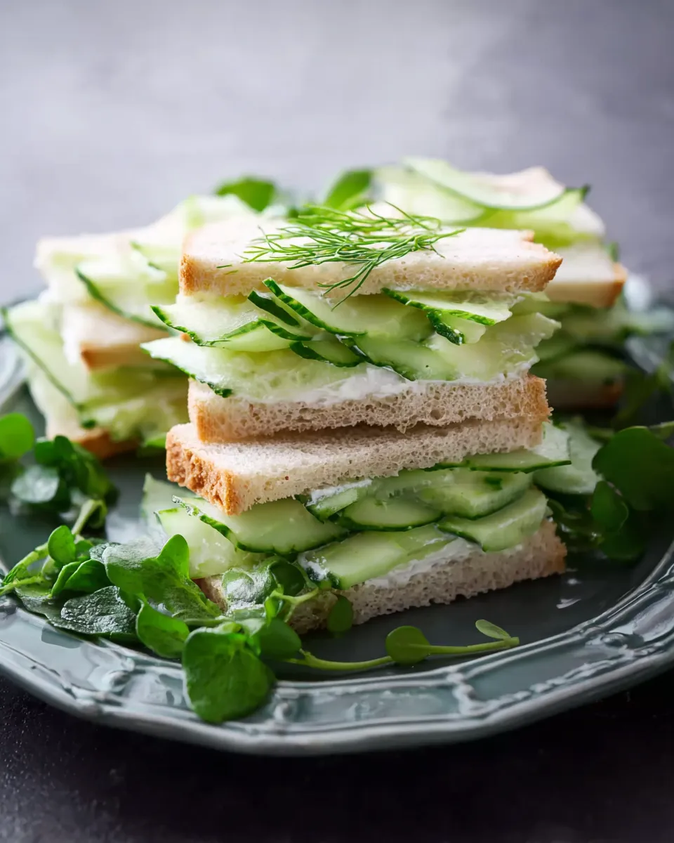 Cucumber Sandwiches