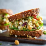 Easy Chickpea Salad Sandwich