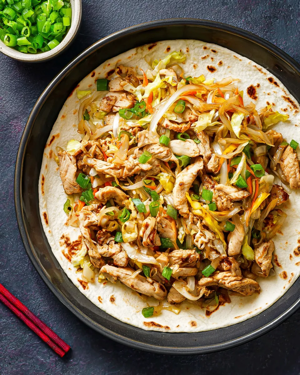 Easy Moo Shu Chicken