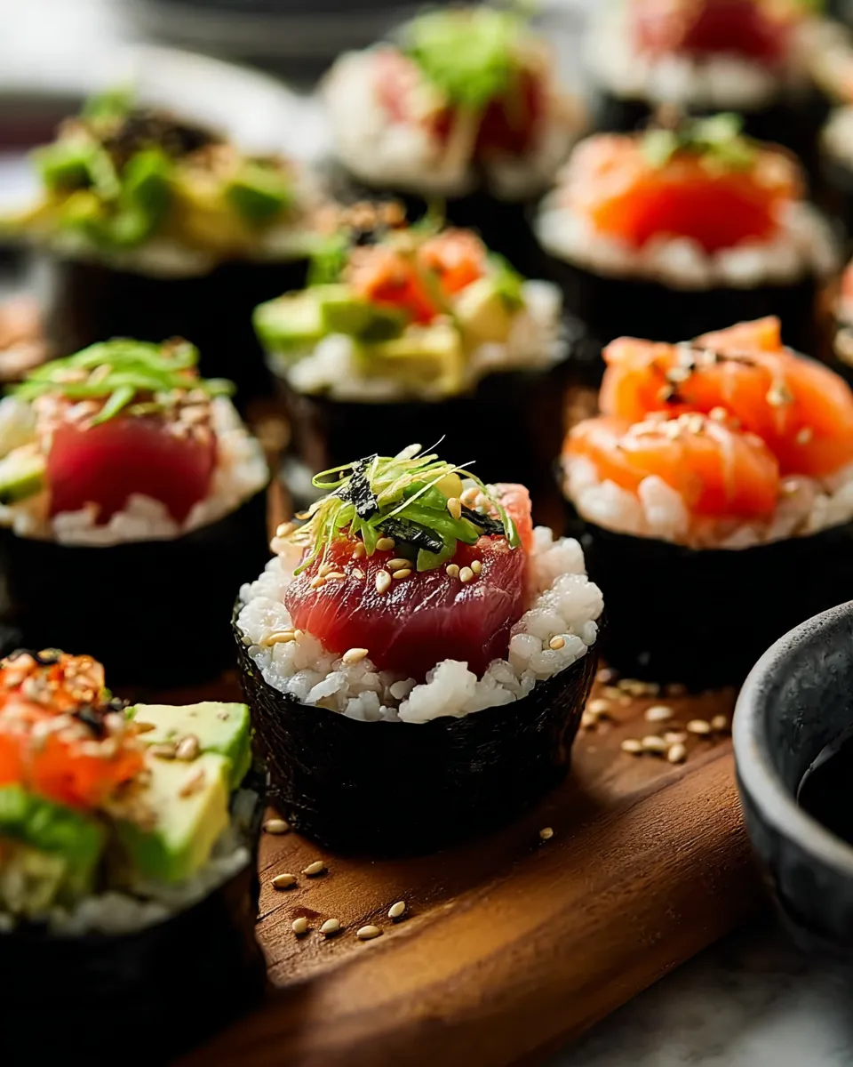 Easy Sushi Cups