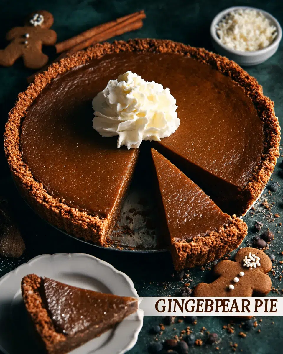 GINGERBREAD PIE