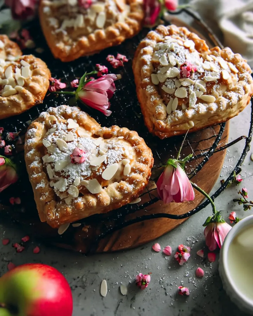 HEART APPLE PIES