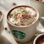 Homemade Starbucks Peppermint Mocha