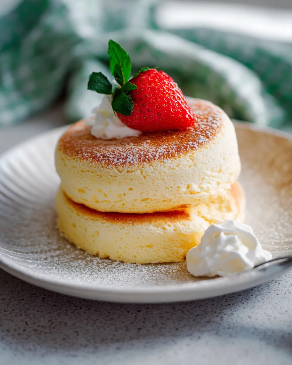 Japanese Souffle Pancake Recipe