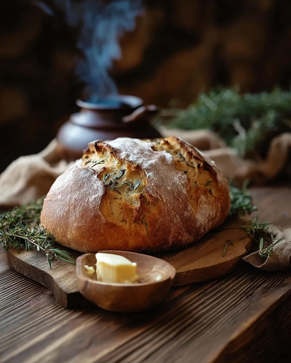 Lord of the Rings Hobbiton Herb Bread