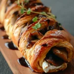 MUSHROOM GOAT CHEESE BRAID