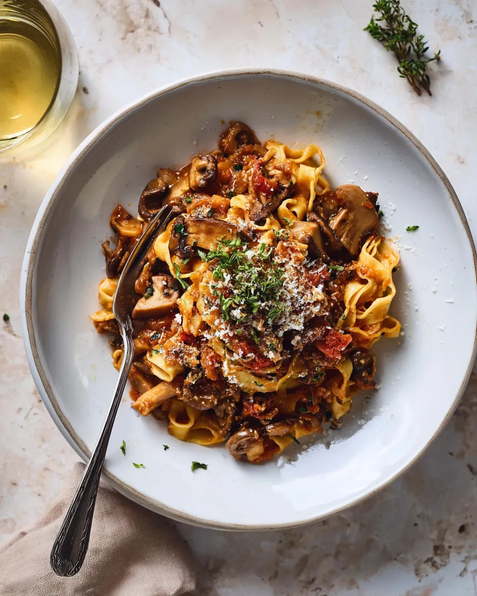 Mushroom Ragù