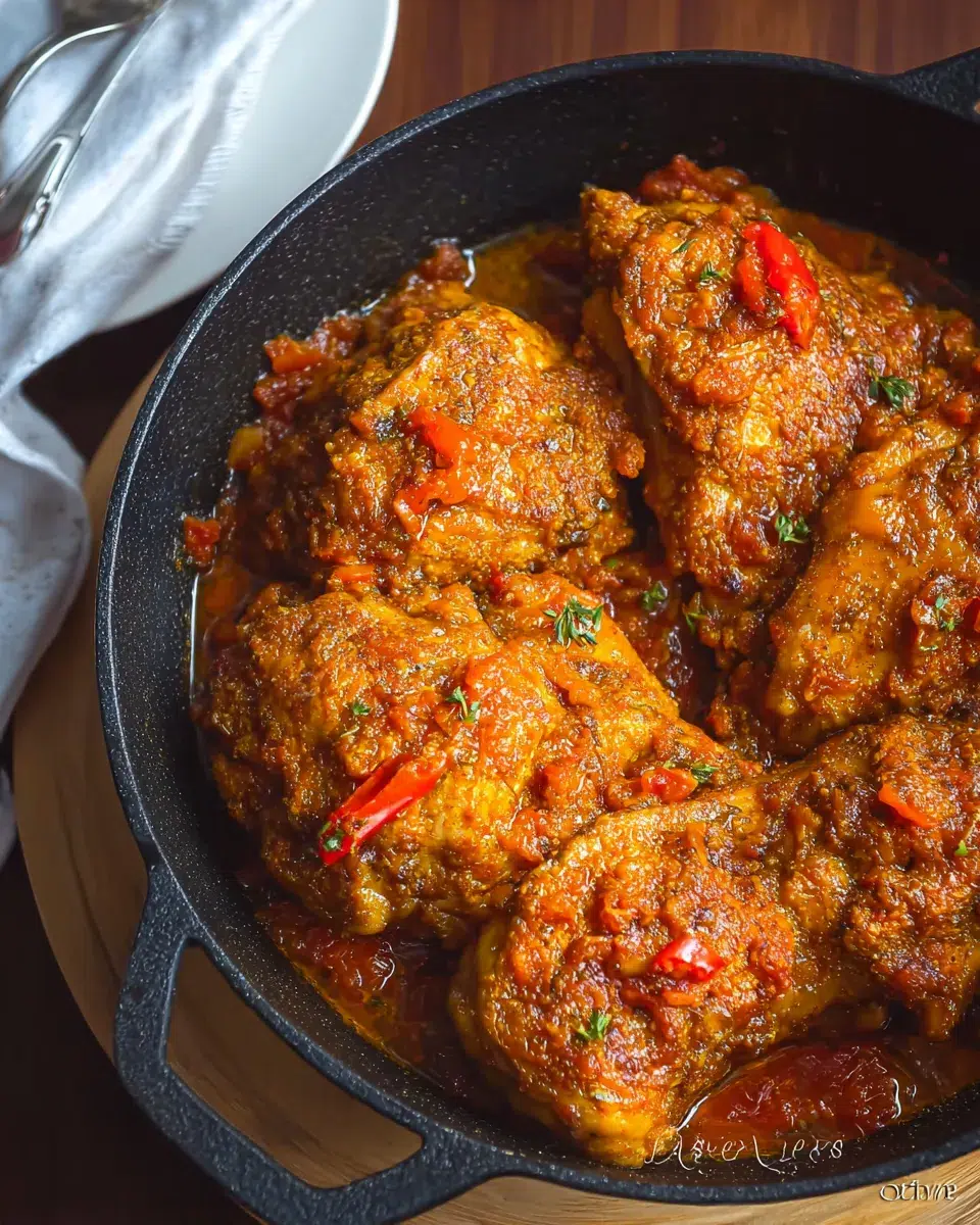 NIGERIAN CHICKEN STEW