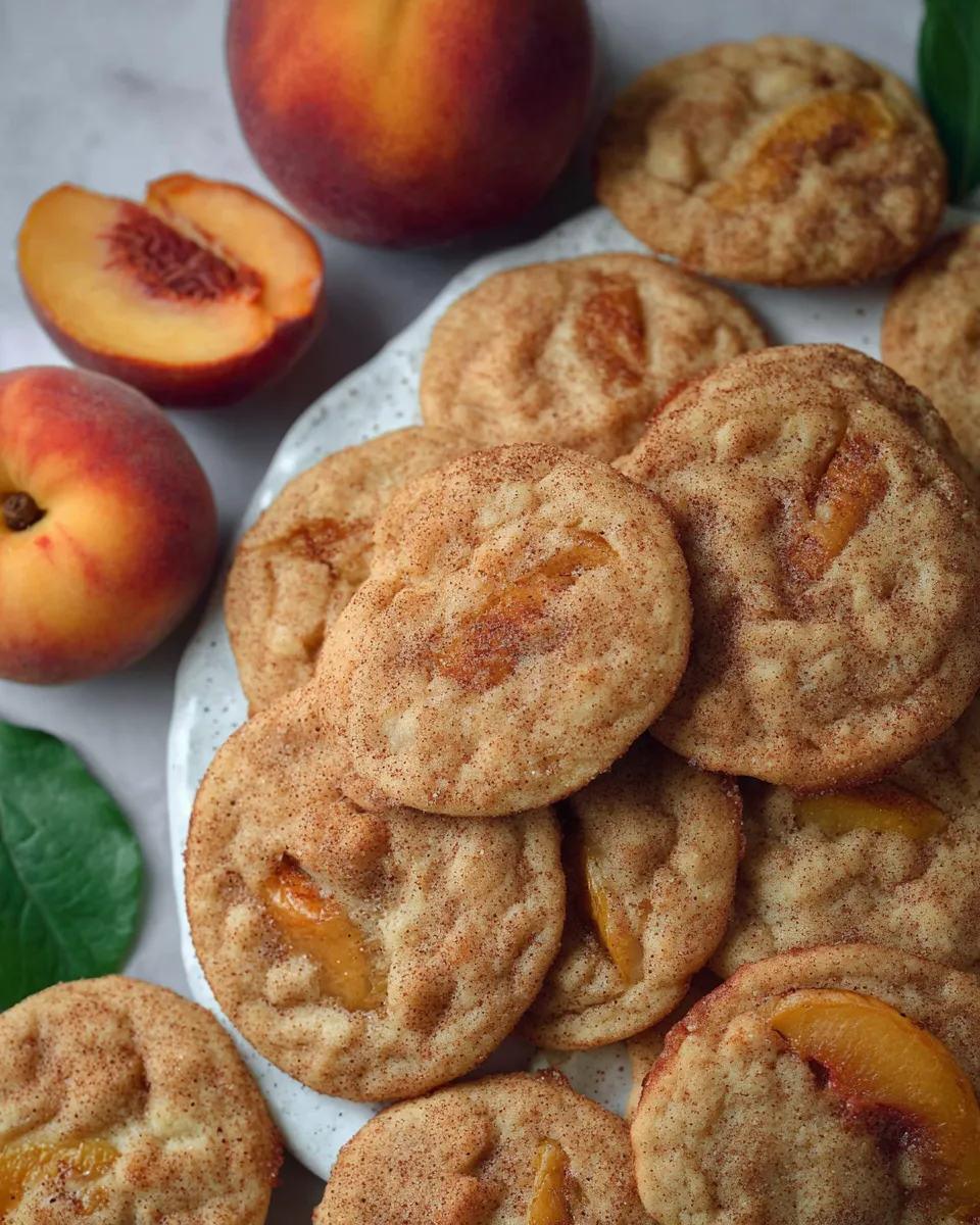 PEACH COOKIES