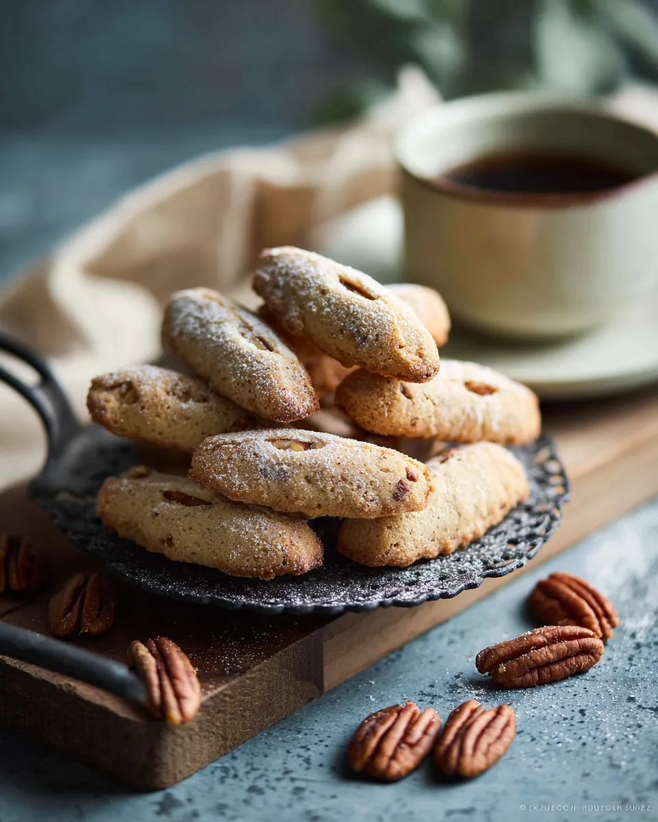 PECAN FINGERS COOKIES RECIPE
